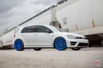 Volkswagen Golf R on Vossen Wheels (LC-105T) 2017 года